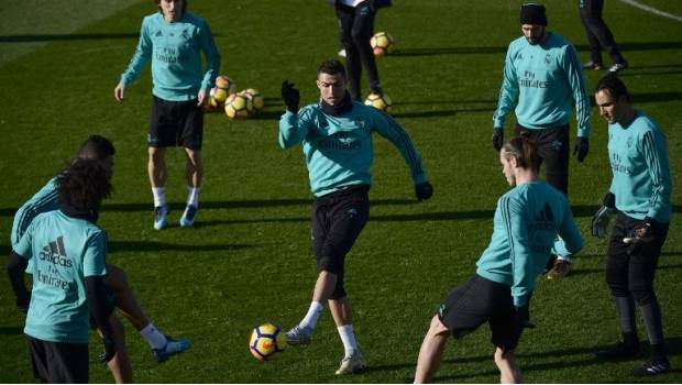 Cristiano regresa a los entrenamientos del Real Madrid previo a Clásico Español. Noticias en tiempo real