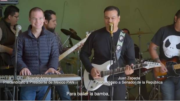 Ricardo Anaya lanza nuevo palomazo con Juan Zepeda a ritmo de La Bamba. Noticias en tiempo real