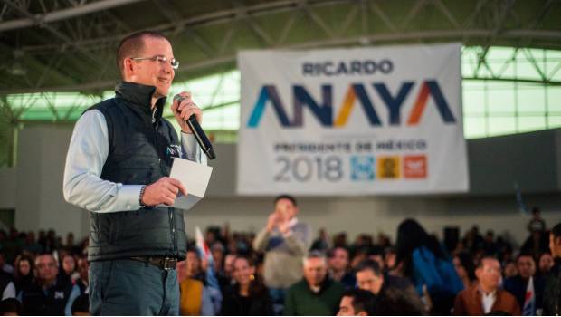 Ricardo Anaya no ha hecho actos públicos en 2018. Noticias en tiempo real