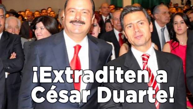Lanzan petición en Change.org para solicitar extradición de César Duarte. Noticias en tiempo real