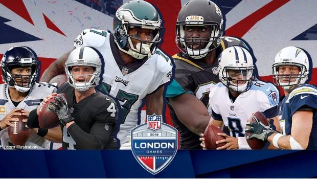 NFL anuncia los juegos a disputarse en Londres durante 2018. Noticias en tiempo real