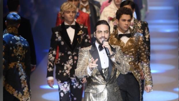 Maluma protagoniza pasarela de Dolce & Gabbana en Milán. Noticias en tiempo real