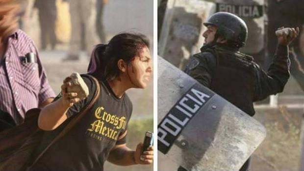 Manifestantes de Mexicali Resiste denuncian detenciones arbitrarias de autoridades. Noticias en tiempo real