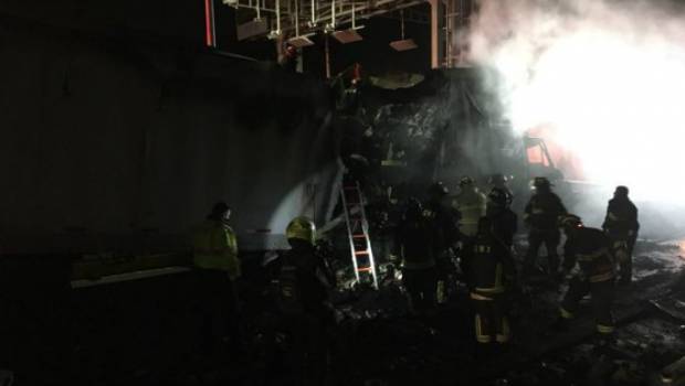 Aparatoso accidente de tráiler complica circulación en la México-Cuernavaca. Noticias en tiempo real