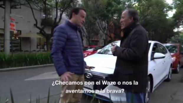 VIDEO: Meade y Arriola comparten recorrido en auto de la Condesa a Santa Fede. Noticias en tiempo real