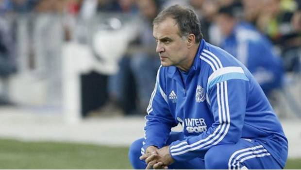 Bielsa durante un partido