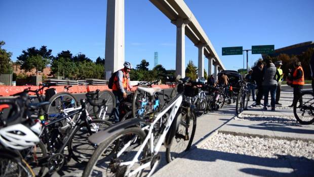 Ciclistas lanzan el #RetoMeade para cuestionar visión de movilidad en CDMX. Noticias en tiempo real