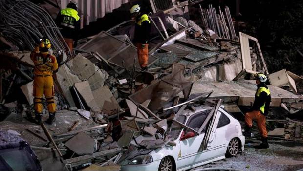 Aumentan a 4 los muertos por terremoto de magnitud 6.4 en Taiwán. Noticias en tiempo real