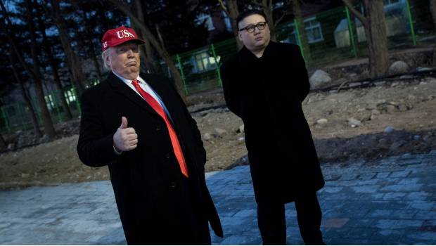Corren a falsos Trump y Kim Jong-un de la inauguración de Pyeongchang 2018. Noticias en tiempo real