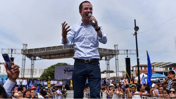 Movimiento Ciudadano elige a Ricardo Anaya como candidato presidencial. Noticias en tiempo real