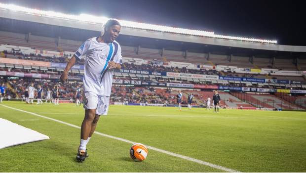 Ronaldinho jugará partido de despedida en Veracruz. Noticias en tiempo real