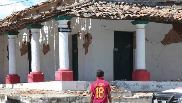 Hay mil viviendas dañadas por el sismo en Oaxaca. Noticias en tiempo real