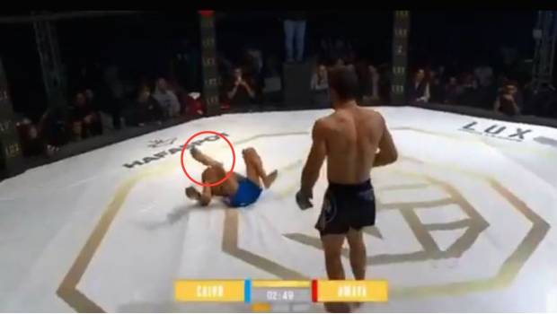 VIDEO: Peleador mexicano de MMA sufre espeluznante fractura. Noticias en tiempo real