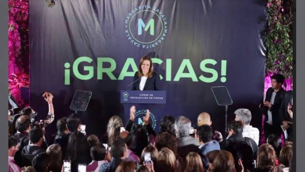 “Soy la candidata del pueblo”, pregona Zavala. Noticias en tiempo real