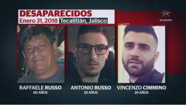 Familiares de italianos desaparecidos denuncian irregularidades en investigación. Noticias en tiempo real