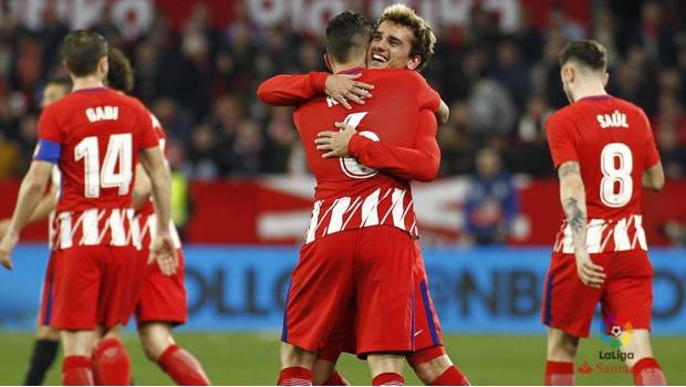 Atlético de Madrid golea al Sevilla y sigue al acecho del Barça; Layún jugó 72 minutos. Noticias en tiempo real