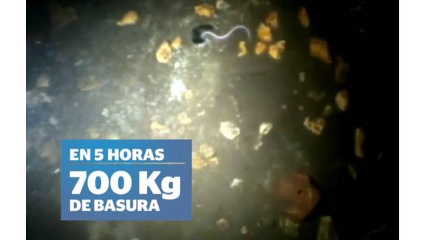 Voluntarios sacan 700 kilogramos de basura de cenote en Yucatán. Noticias en tiempo real