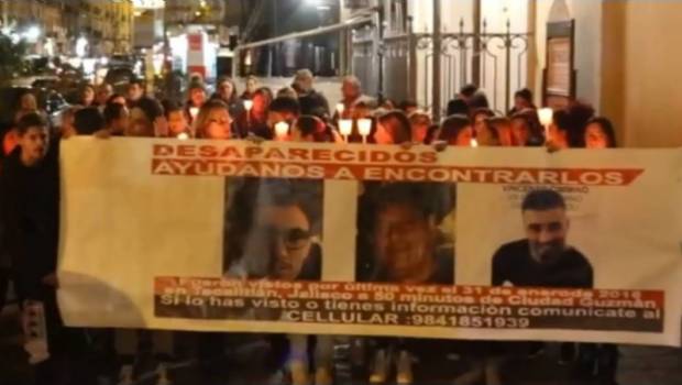 Italia pide a México una "urgente solución" al caso de los 3 italianos desaparecidos. Noticias en tiempo real