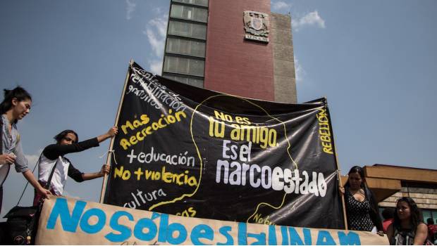 "El rector está construyendo un enemigo interno": estudiantes UNAM. Noticias en tiempo real