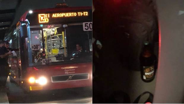 Acusan a chofer de Metrobús de beber cerveza mientras conducía. Noticias en tiempo real