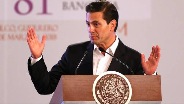 Inaugura Peña Nieto la Convención Bancaria en Acapulco. Noticias en tiempo real