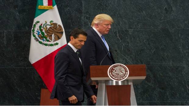 “¿Estás loco?”, le dijo Trump a EPN sobre petición de cancelación del muro. Noticias en tiempo real