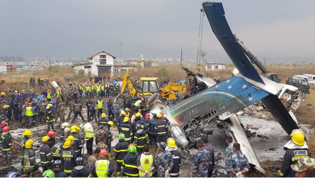 Accidente aéreo en Nepal deja 40 personas muertas. Noticias en tiempo real