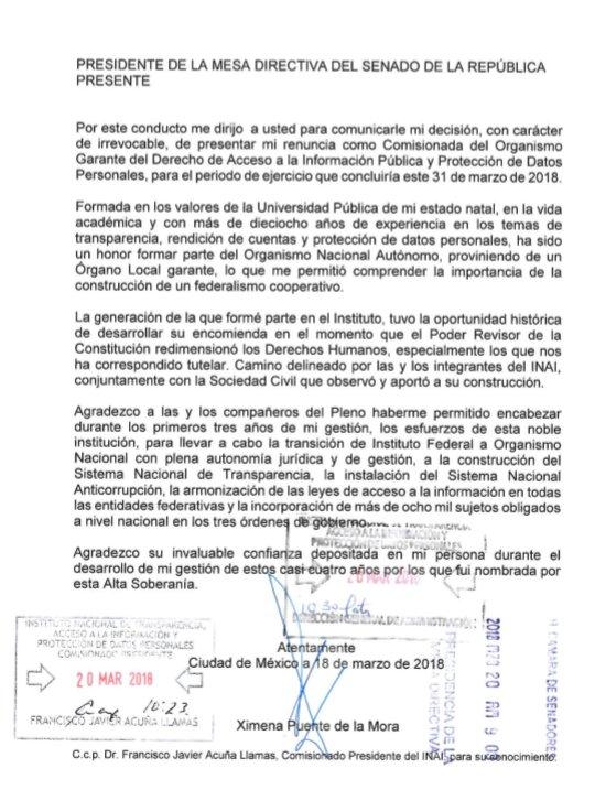 Carta De Renuncia Redactada - n Carta De