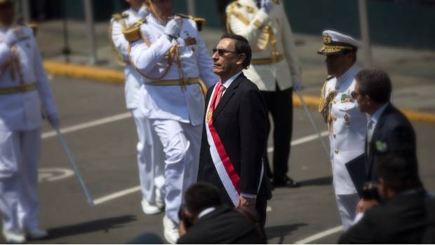 Martín Vizcarra juramentó como nuevo presidente de la República