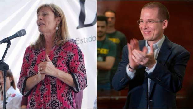 Con espaldarazo de Anaya, se registra Rebeca Clouthier por SP