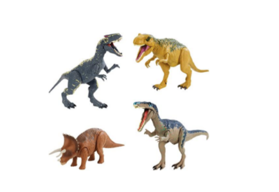 juguetes de jurassic world el reino caído de mattel