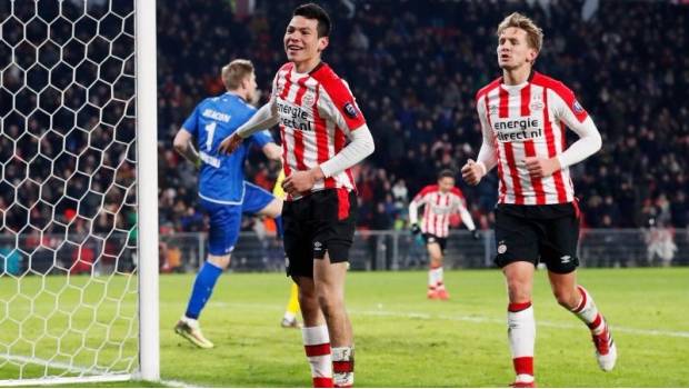 Voltereta del PSV con gol del Chucky Voltereta del PSV con gol del Chucky