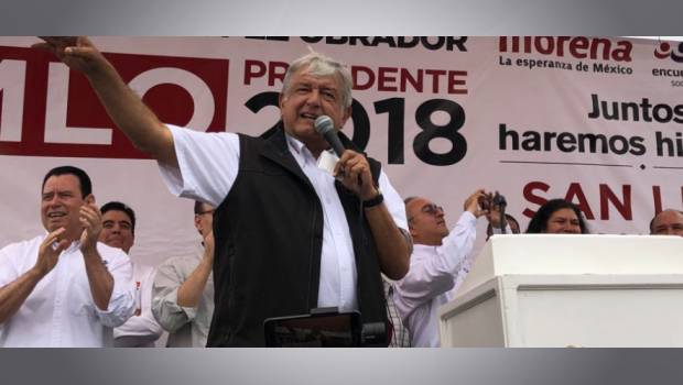 López Obrador inalcanzable; Anaya a la baja López Obrador inalcanzable; Anaya a la baja