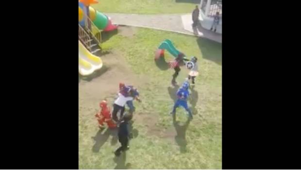 VIDEO: Niños hacen su propia versión de "Avengers, Infinity War". Noticias en tiempo real
