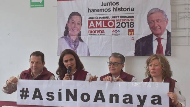Acusa Morena que Anaya ordenó bloquar mitin de AMLO en la delegación Benito Juárez. Noticias en tiempo real