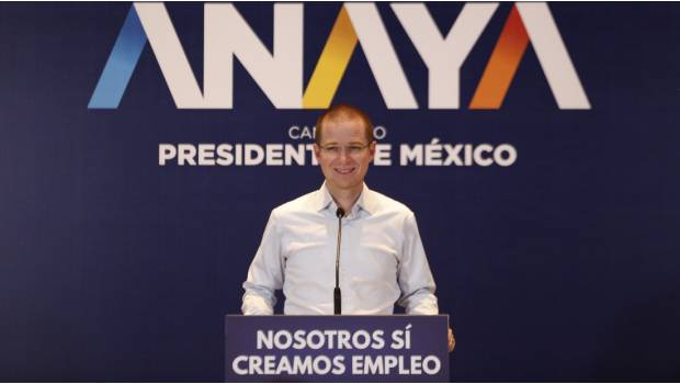 Desde ahora López Obrador está generando incertidumbre: Anaya. Noticias en tiempo real