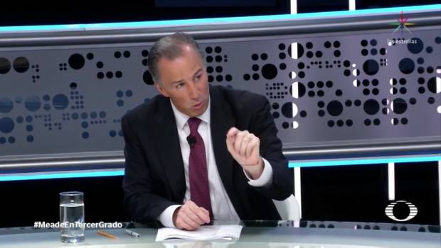 "Detras de la chamarra roja hay un ciudadano": Meade en Tercer Grado. Noticias en tiempo real