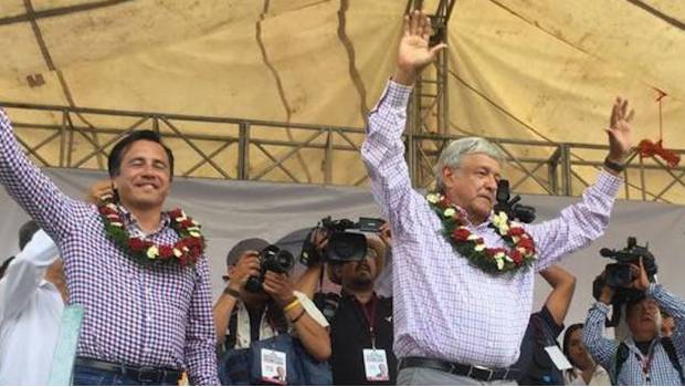 AMLO reprochó la candidatura del hijo de Yunes a la gubernatura en Veracruz. Noticias en tiempo real