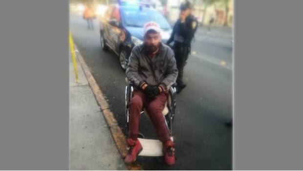Detienen a hombre en silla de ruedas que asaltó tienda en la Doctores. Noticias en tiempo real