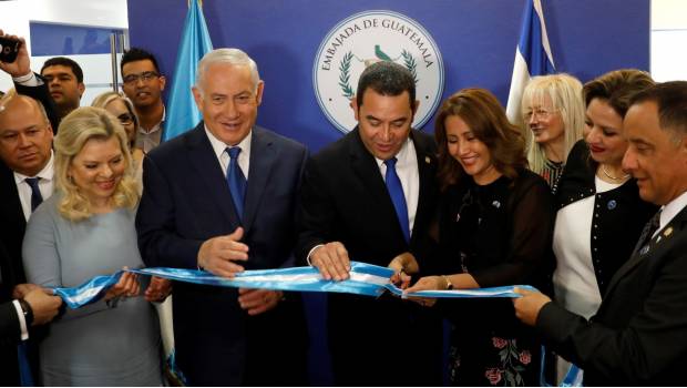 Guatemala también traslada su embajada en Israel a Jerusalén. Noticias en tiempo real