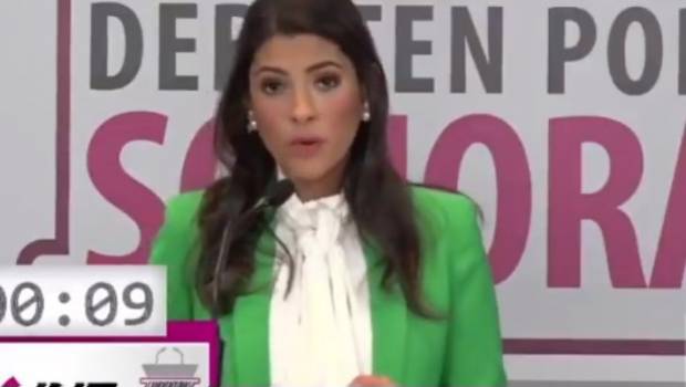 Sylvana Beltrones expone propuestas en debate de Sonora. Noticias en tiempo real