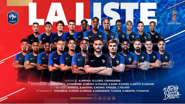 Griezmann y Mbappé lideran lista mundialista de Francia. Noticias en tiempo real