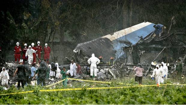 Recuperan caja negra de avión que se estrelló en Cuba. Noticias en tiempo real