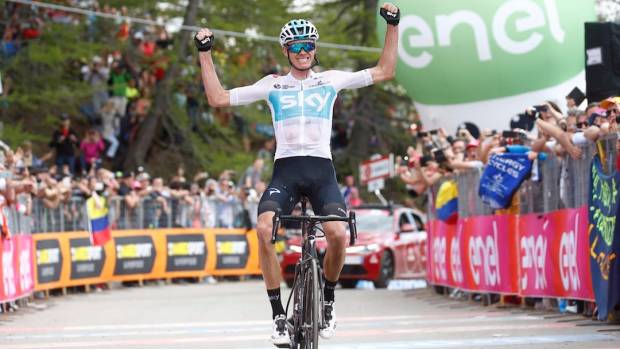 Un titánico Froome gana la 19ª etapa del Giro de Italia y ya es líder general. Noticias en tiempo real