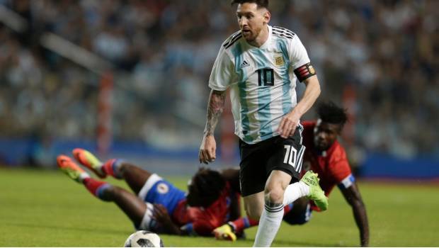 El probable once de Argentina para enfrentar a Haití