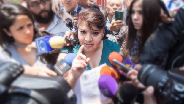 Nestora Salgado solicitó seguridad al INE, luego la rechazó. Noticias en tiempo real