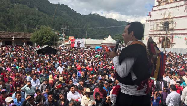 Militantes indígenas del PVEM se suman al PRI en Chiapas. Noticias en tiempo real