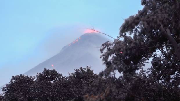 Descartan que erupción del Volcán de Fuego afecte a Oaxaca. Noticias en tiempo real