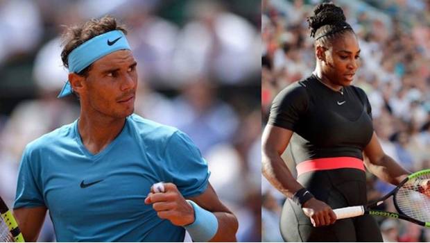 Rafael Nadal, con paso firme en Roland Garros; Serena Williams se retiró por lesión. Noticias en tiempo real