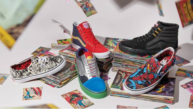 tenis vans marvel tenis vans marvel